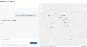 Configurer carte et application Data Explorer pour interagir avec ses données