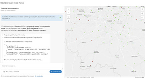 Configurer carte et application Data Explorer pour interagir avec ses données