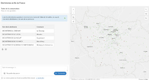 Configurer carte et application Data Explorer pour interagir avec ses données