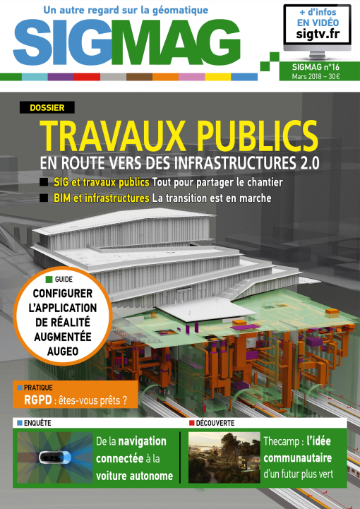 Les travaux publics en route vers des infrastructures 2.0 avec BIM et SIG 