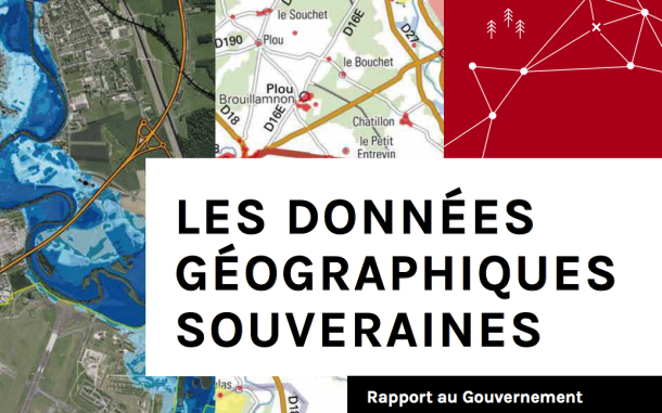 Valéria Faure-Muntian remet son rapport sur les données géographiques souveraines