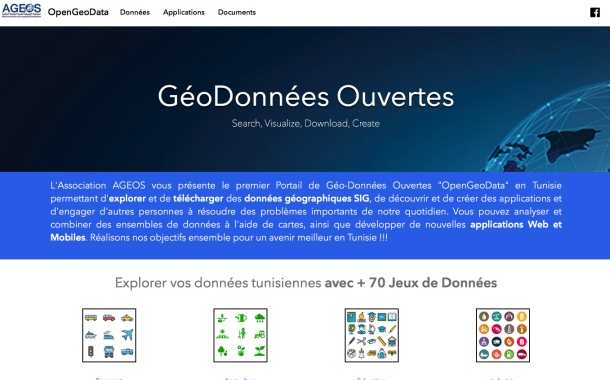 L’Ageos crée le premier portail OpenData Géographique de Tunisie