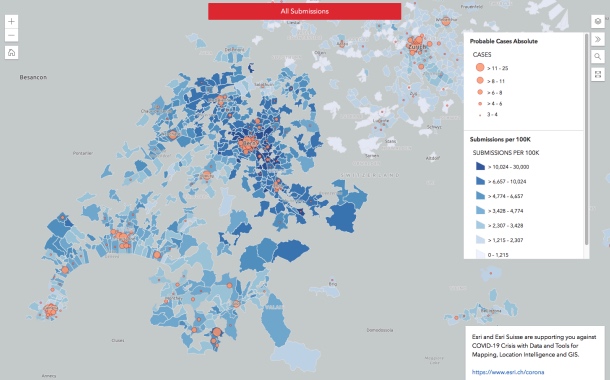 arcgis.com se classe parmi les sites les plus visités de Suisse