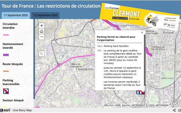Tour de France 2020 : côté carto, rien ne change