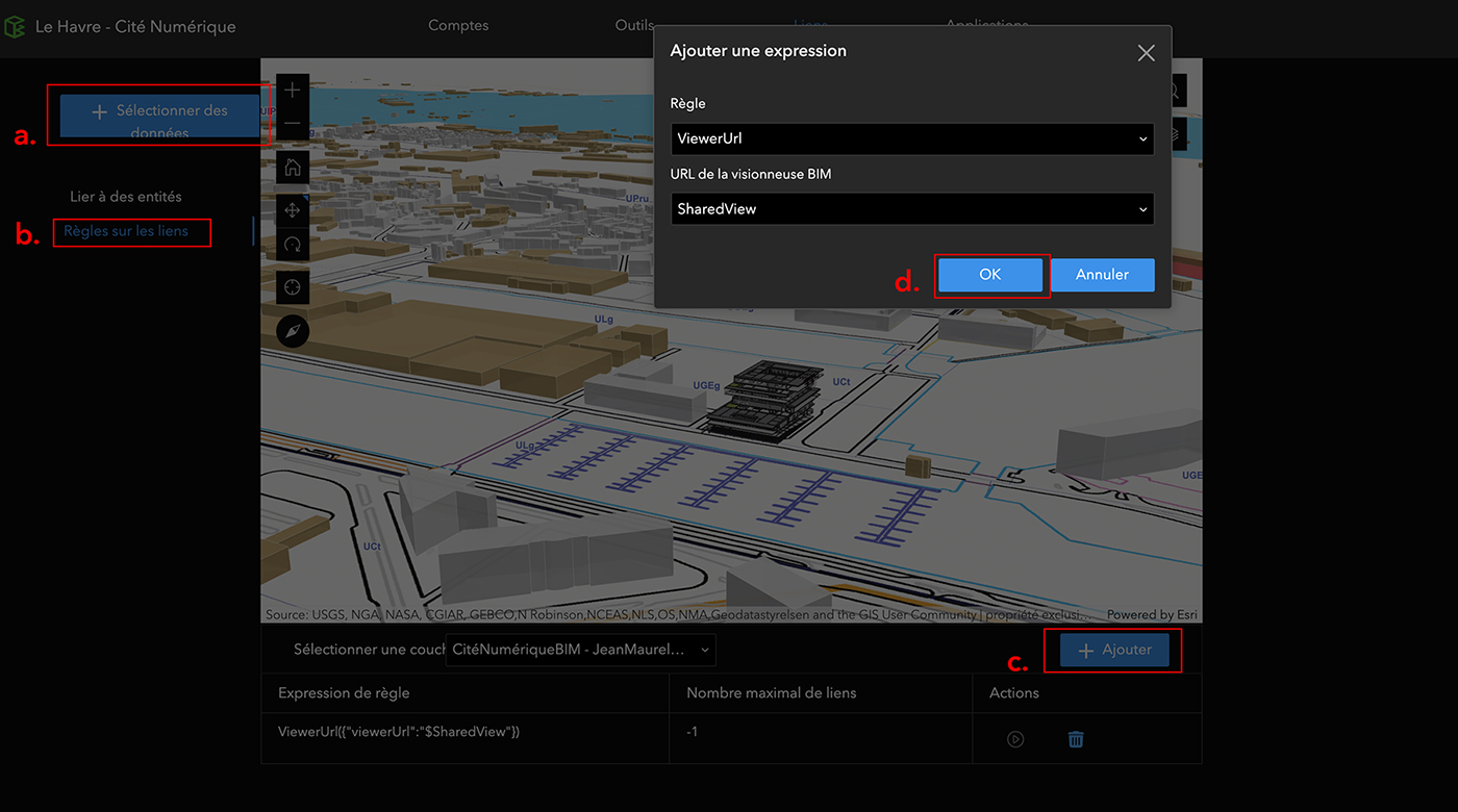 Créer son premier projet ArcGIS GeoBIM