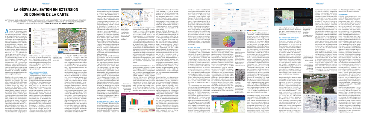 La GéoVisualisation en extension du domaine de la carte