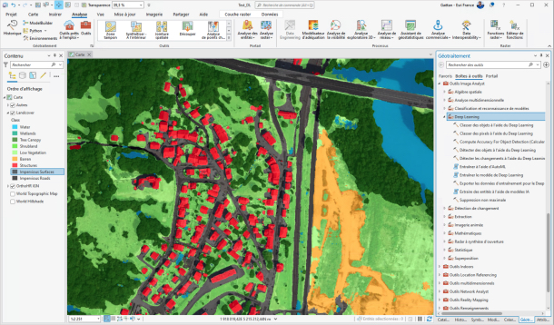 Dossier Cartographier la mer pour mieux la protéger, Enquêtes drone & SIG et SIG & IA, Pas-à-pas tilisation de modèles deep Learning préentrainés dans ArcGIS Pro... Découvrez le sommaire du SIGMAG 37 de juin 2023