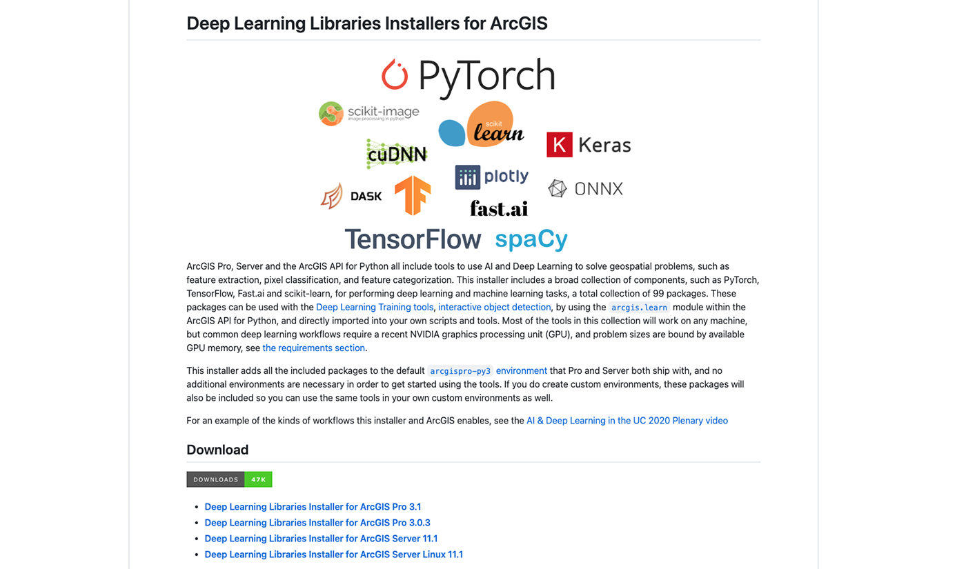 Utiliser des modèles de Deep Learning préentrainés dans ArcGIS Pro