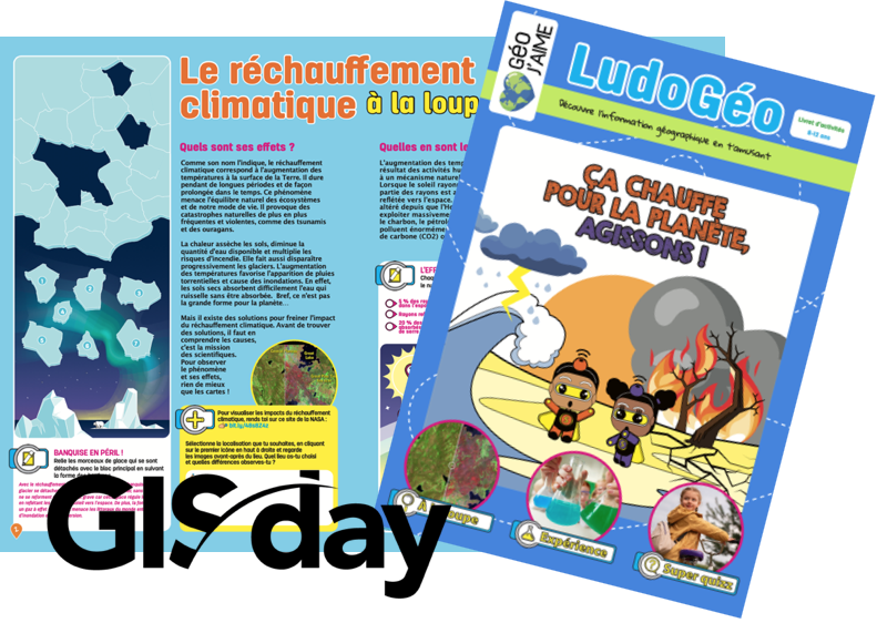 GIS Day 2023 : des ressources proposés librement par Esri ou Géo J'aime