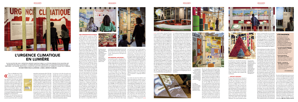 L'urgence climatique en lumière L'urgence climatique en lumière