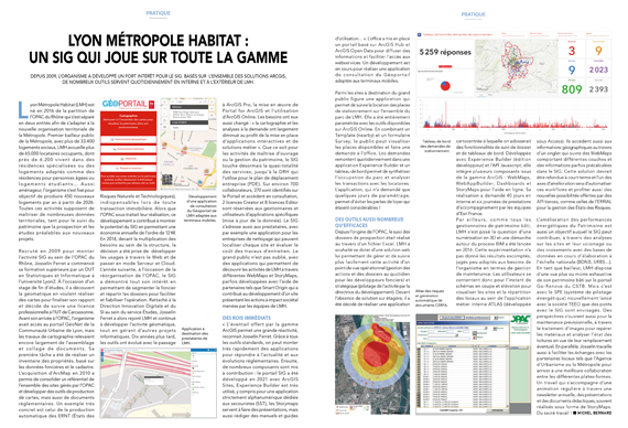 Lyon Métropole Habitat : un SIG qui joue sur toute la gamme