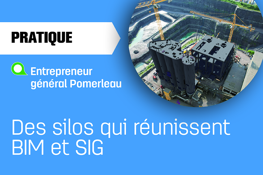 Des silos qui réunissent BIM et SIG Des silos qui réunissent BIM et SIG