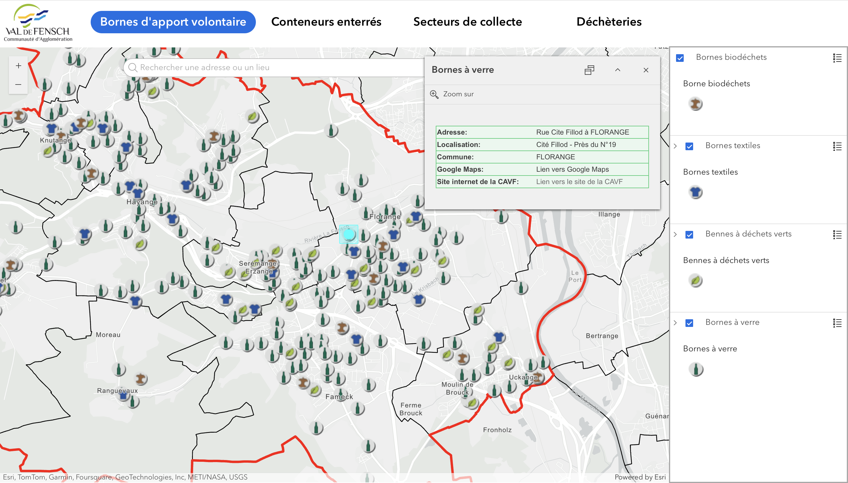À la recherche de conteneurs