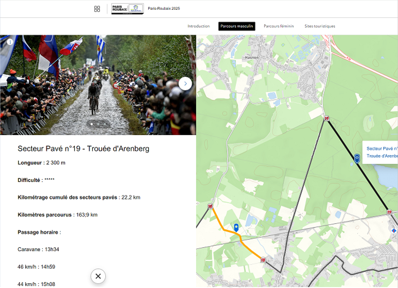 Paris-Roubaix à la carte Paris-Roubaix à la carte