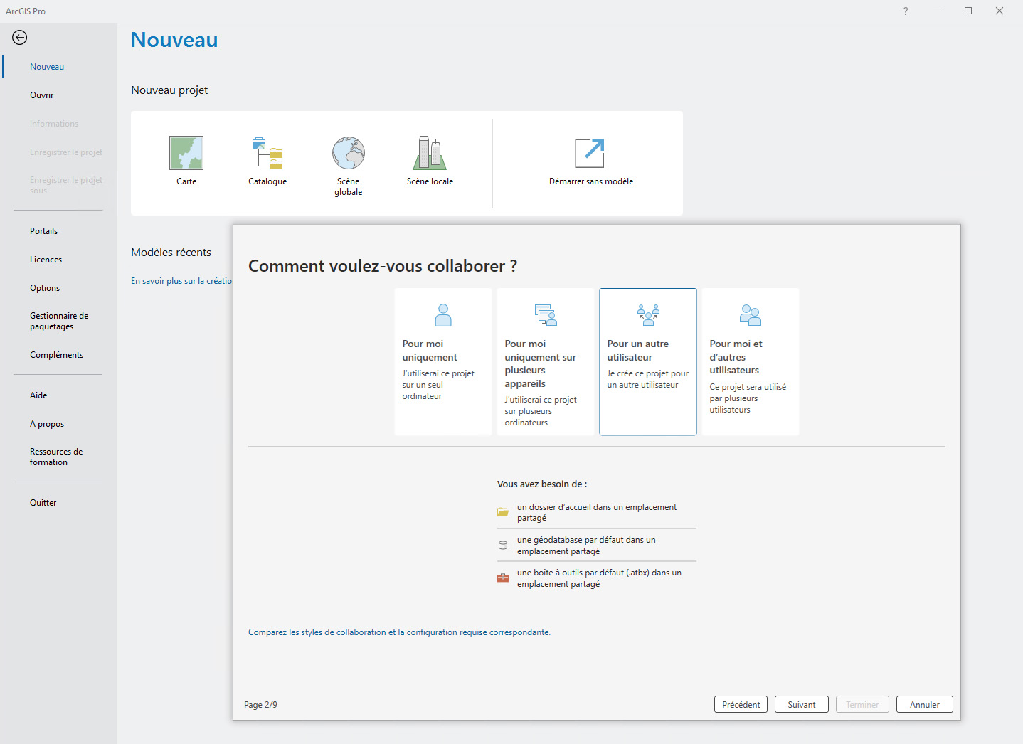 Travail collaboratif sur le portail ArcGIS