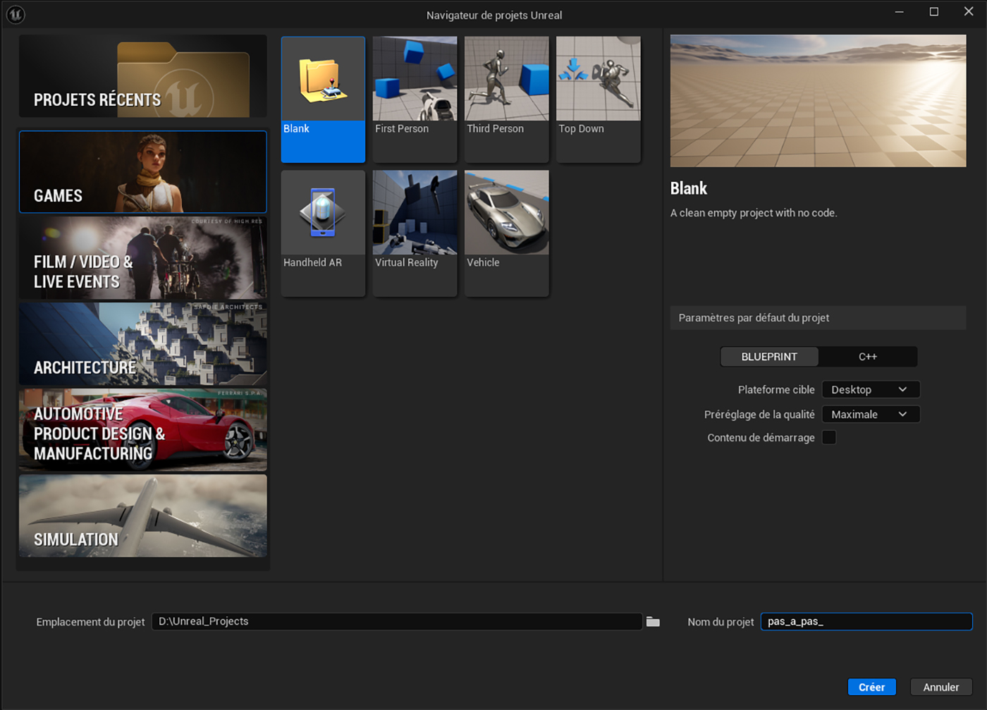 Initiation à ArcGIS Maps SDK for Unreal Engine