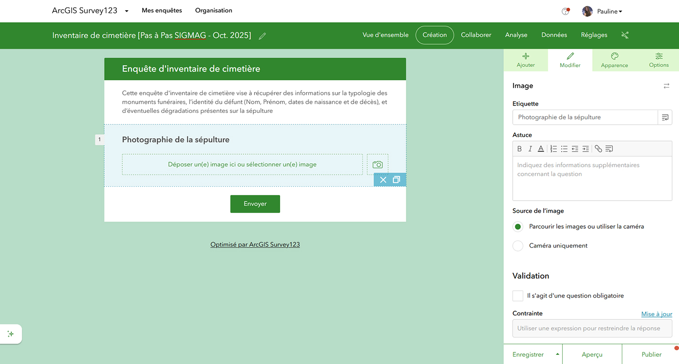 Tirez parti de l’analyse par IA dans ArcGIS Survey123