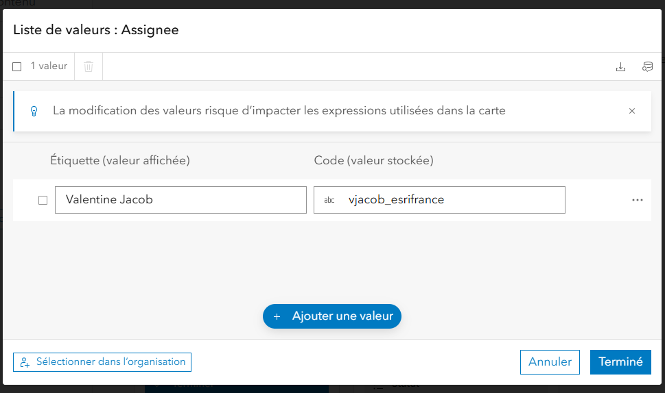 Configurer un workflow de Tâches dans Field Maps