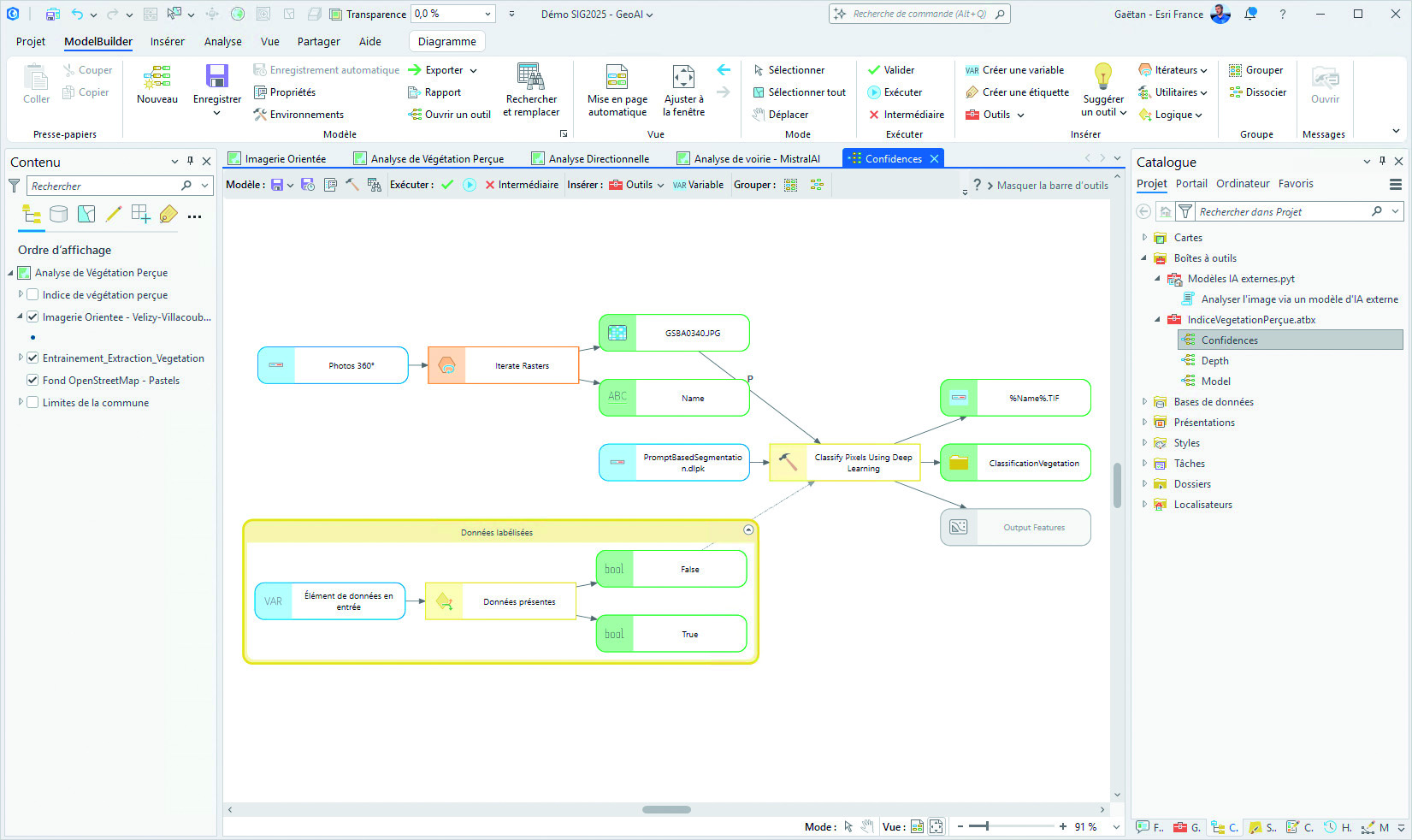 Nouveau design pour ModelBuilder