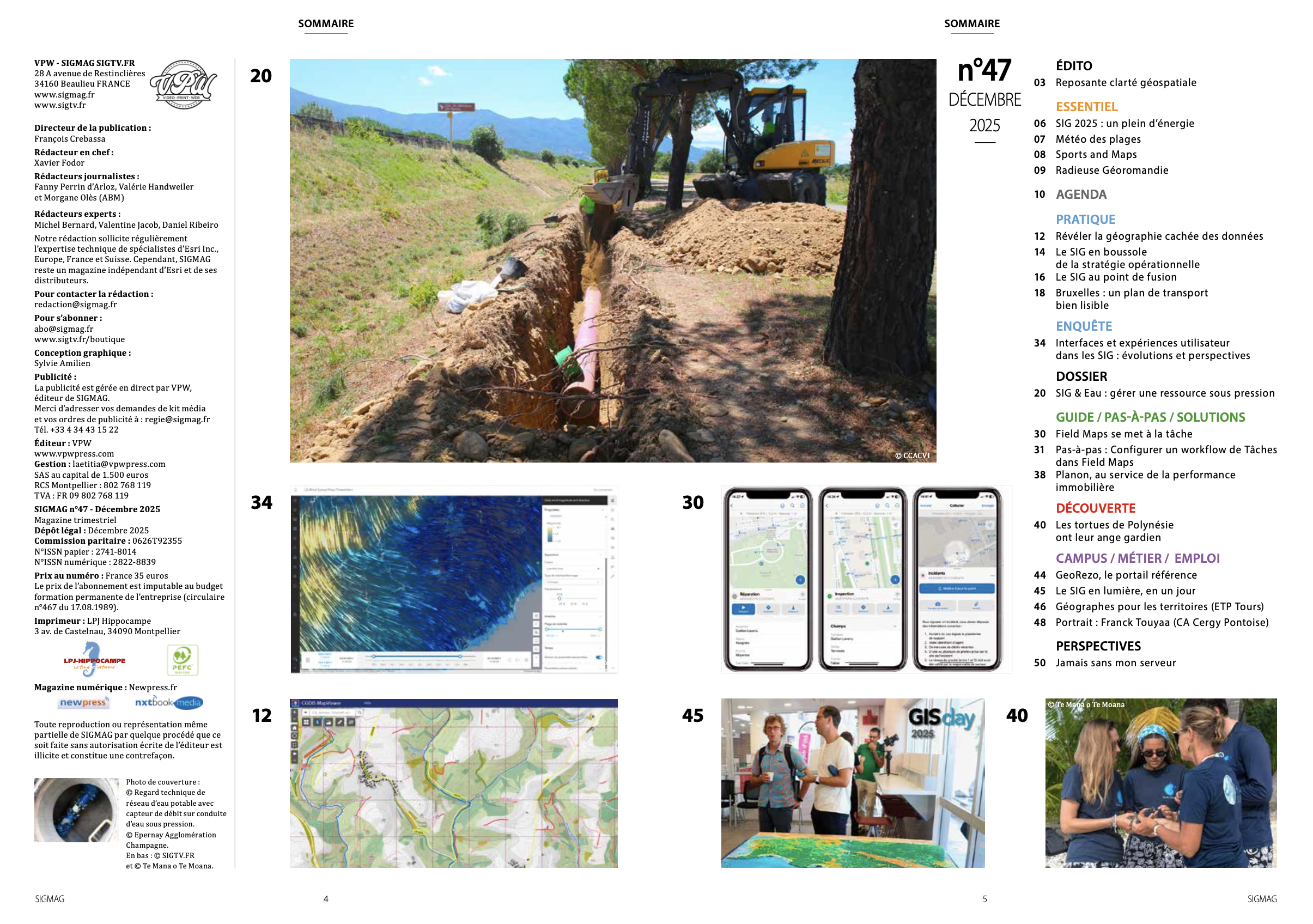 Découvrez le sommaire du SIGMAG 48, numéro de mars 2026