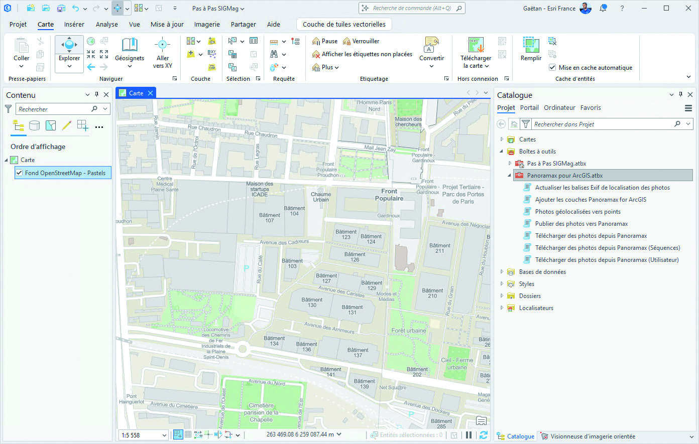 Publiez vos photos avec Panoramax for ArcGIS
