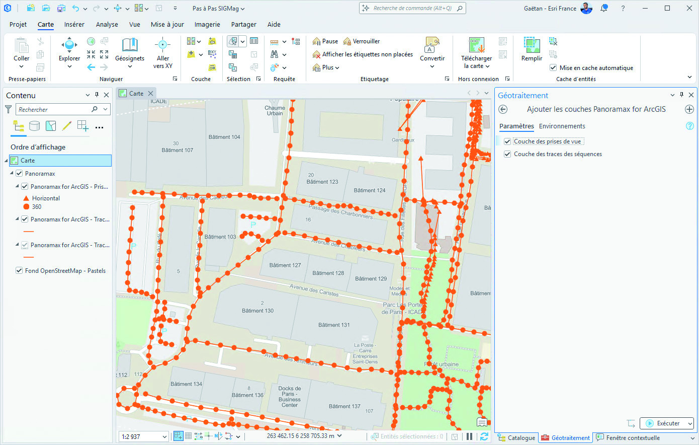 Publiez vos photos avec Panoramax for ArcGIS