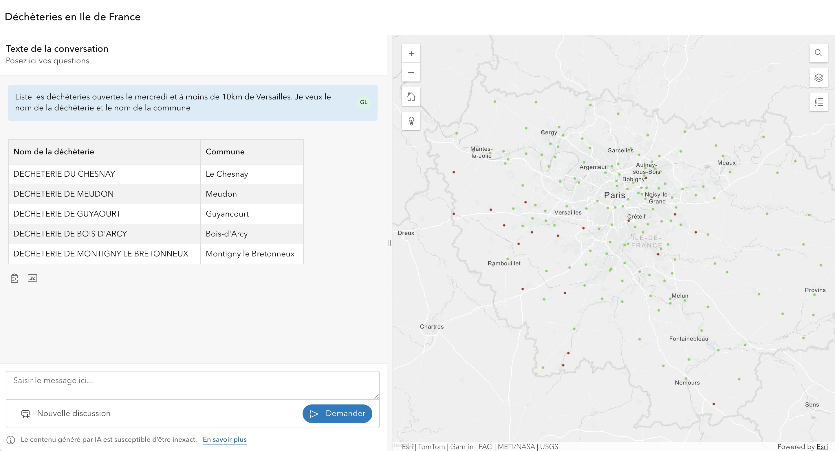 Configurer carte et application Data Explorer pour interagir avec ses données