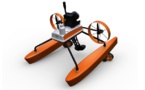 Hélicéo drone catamaran bathymétrique