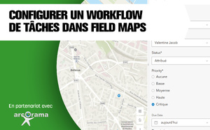 Configurer un workflow de Tâches dans Field Maps