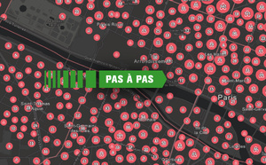 Configurer carte et application Data Explorer pour interagir avec ses données