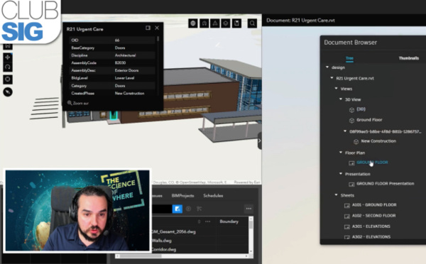 CLUB SIG #17.8 + loin avec ArcGIS GeoBIM